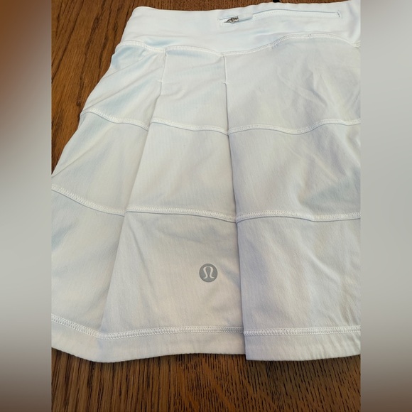 Lululemon Pace Rival White Tennis Skort - Picture 3 of 7